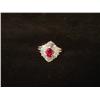 Image 1 : Jewelry Platinum Ruby and Diamond Ring
