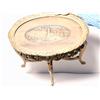 Image 1 : Carved Fruitwood Oval Coffee Table