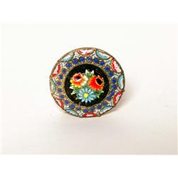 Italian Mosaic Brooch Ca. 1900