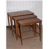 Image 1 : Danish Teak Nest of Tables