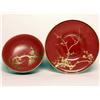 Image 1 : Old Japanese Gilt Lacquer Bowl and Tray