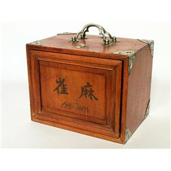 Superb Cased Mah Jong Set