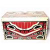 Image 1 : Superb Haida Cedar Blanket Chest