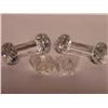 Image 1 : Cut Crystal Knife Rests 