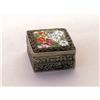 Image 1 : Italian Micro Mosaic and Metal Pill Box