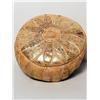 Image 1 : Gilt Leather Hassock