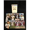 Image 1 : LIMITED EDITION 1989 WORLD SERIES CHAMPION WILL CLARK POSTCARD SET (COMPLETE 8/8)