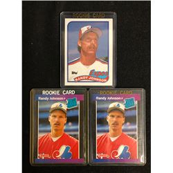 RANDY JOHNSON BASEBALL ROOKIE CARD LOT