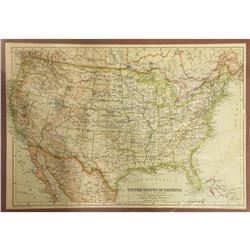 (2) United States & North America, 1910 Maps
