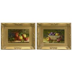 (2) Framed Still Life Oil Paintings