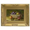Image 3 : (2) Framed Still Life Oil Paintings