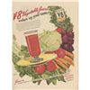 Image 1 : 1940's V-8 Vegetable Juice Magazine Ad