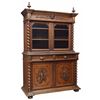 Image 1 : French Henri Ii Style Carved Oak Game Sideboard