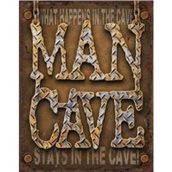 Man Cave - Diamond Plate