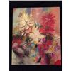 Image 1 : Abstract Floral Still Life, Studio Wrap Oil Painting
