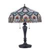 Image 2 : Tiffany-style Flowers Table Lamp