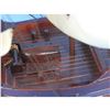 Image 2 : Wooden Santa Maria with Embroidery Tall Model Ship 30"