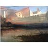 Image 4 : Antique Large Oil On Canvas In Gold Gilt Frame, Signed