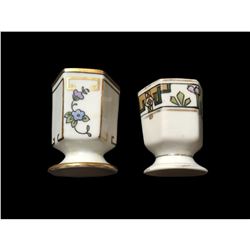 Art Deco Porcelain Toothpick Holders, Vases