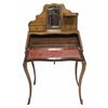 Image 1 : French Louis Xv Style Marquetry Secretary Desk