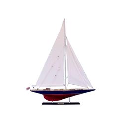 Wooden Endeavour Limited Model Sailboat Decoration 35"
