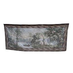 Large Size Vintage French Parisian Gobelins Tapestry