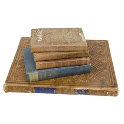 Five Books including "Italy" by Lady Morgan