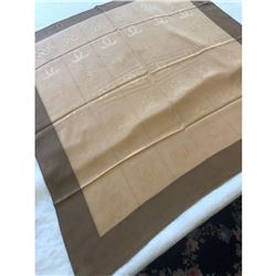 Vintage Estate CARTIER Logo Silk Scarf