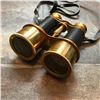 Image 2 : Civil War Style, Reenactor's Binoculars & Period Correct Leather Case
