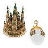 Image 4 : Faberge Inspired 1906 Moscow Kremlin Royal Russian Egg