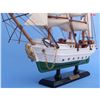 Image 3 : Wooden Danmark Tall Model Ship 14"