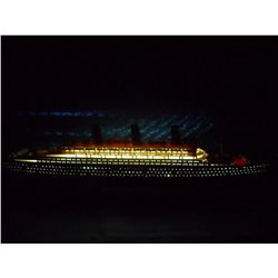 RMS Queen Mary Limited 40" w/ LED Lights Model Cruise Ship