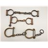 Image 1 : Three Pair of Vintage Handcuffs