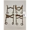 Image 11 : Set of Four US Calvary Bits, No. 1, 2, 3, and 4.