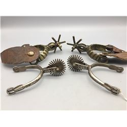 Pair of Mexican and Chilean Spurs