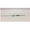 Image 3 : Turquoise and Sterling Silver Necklace - M. Nez