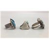 Image 2 : Three Vintage Larger Rings