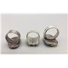 Image 5 : Three Vintage Larger Rings