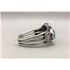 Image 2 : Nice Three Stone Turquoise Bracelet