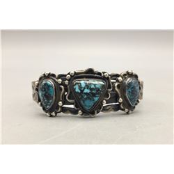 Nice Three Stone Turquoise Bracelet