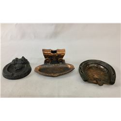 Unique, Vintage, “Tourist” Ashtrays