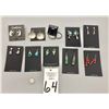 Image 9 : Group of 10 Pairs of Earrings