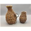 Image 4 : Two Vintage Twined Apache Baskets