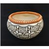 Image 3 : Detailed Handmade Acoma Pot - Signed