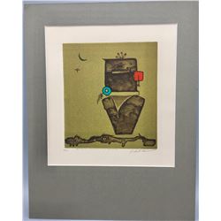 Charles Loloma Lithograph With Paperwork