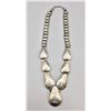 Image 2 : Vintage “Pillow” Sterling Silver Necklace
