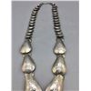 Image 3 : Vintage “Pillow” Sterling Silver Necklace