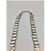 Image 4 : Vintage “Pillow” Sterling Silver Necklace