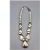 Image 6 : Vintage “Pillow” Sterling Silver Necklace