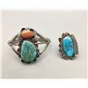 Image 1 : Vintage Turquoise Bracelet and Ring